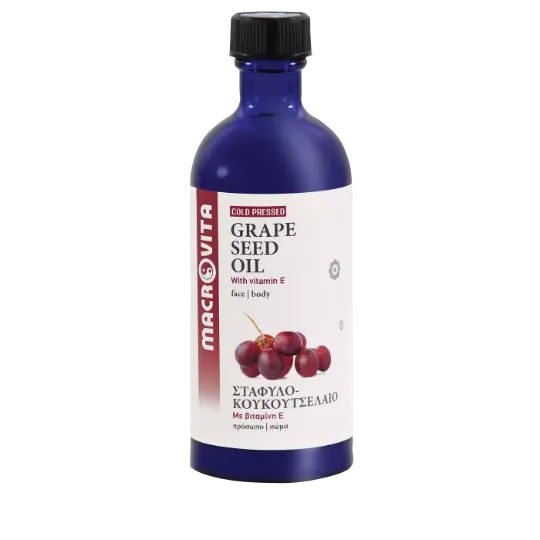 Poza cu Ulei de sâmburi de struguri roșii cu vitamina E 100 ml